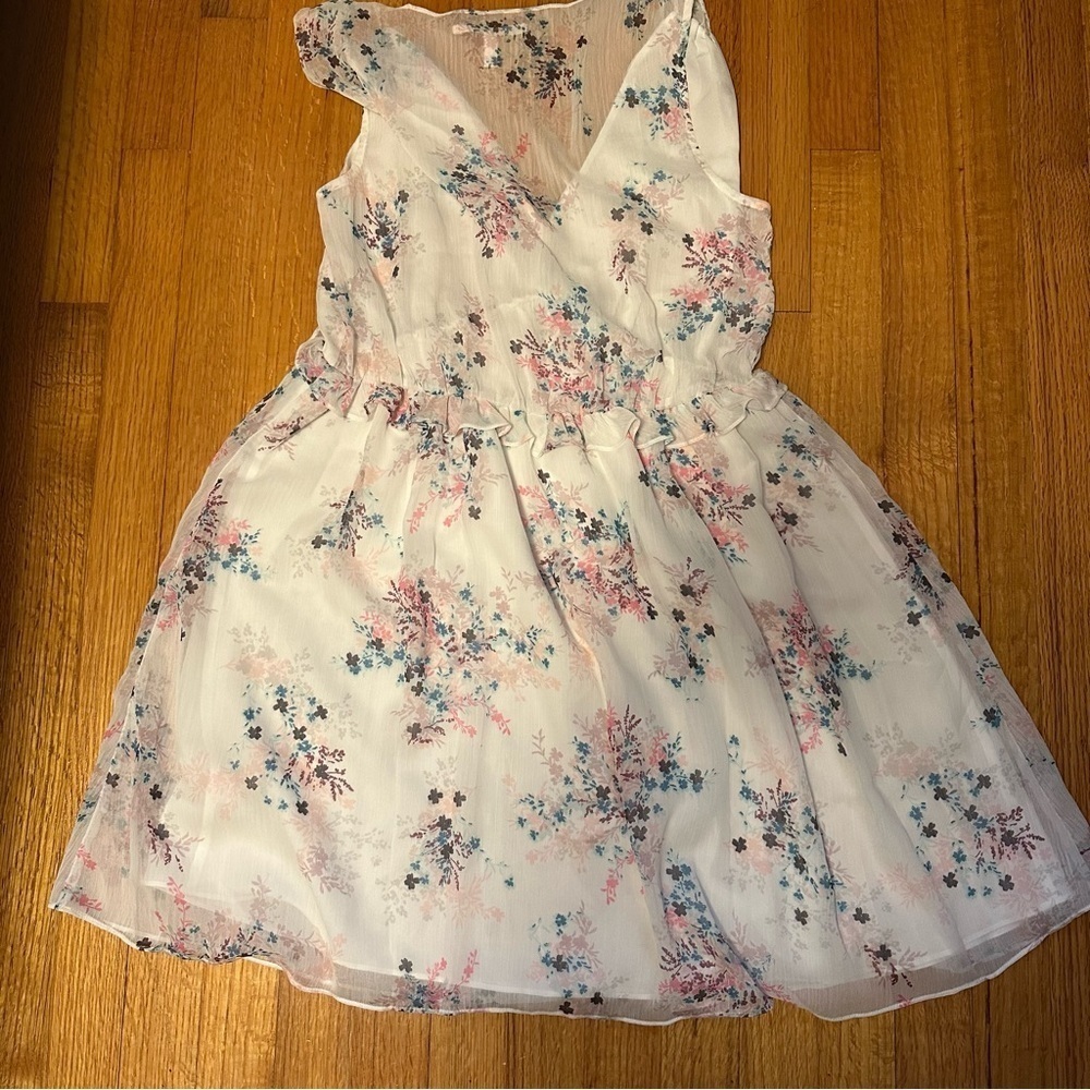 Victorias Secret Layered Chiffon Beach Sun Dress Size M 
(B3)